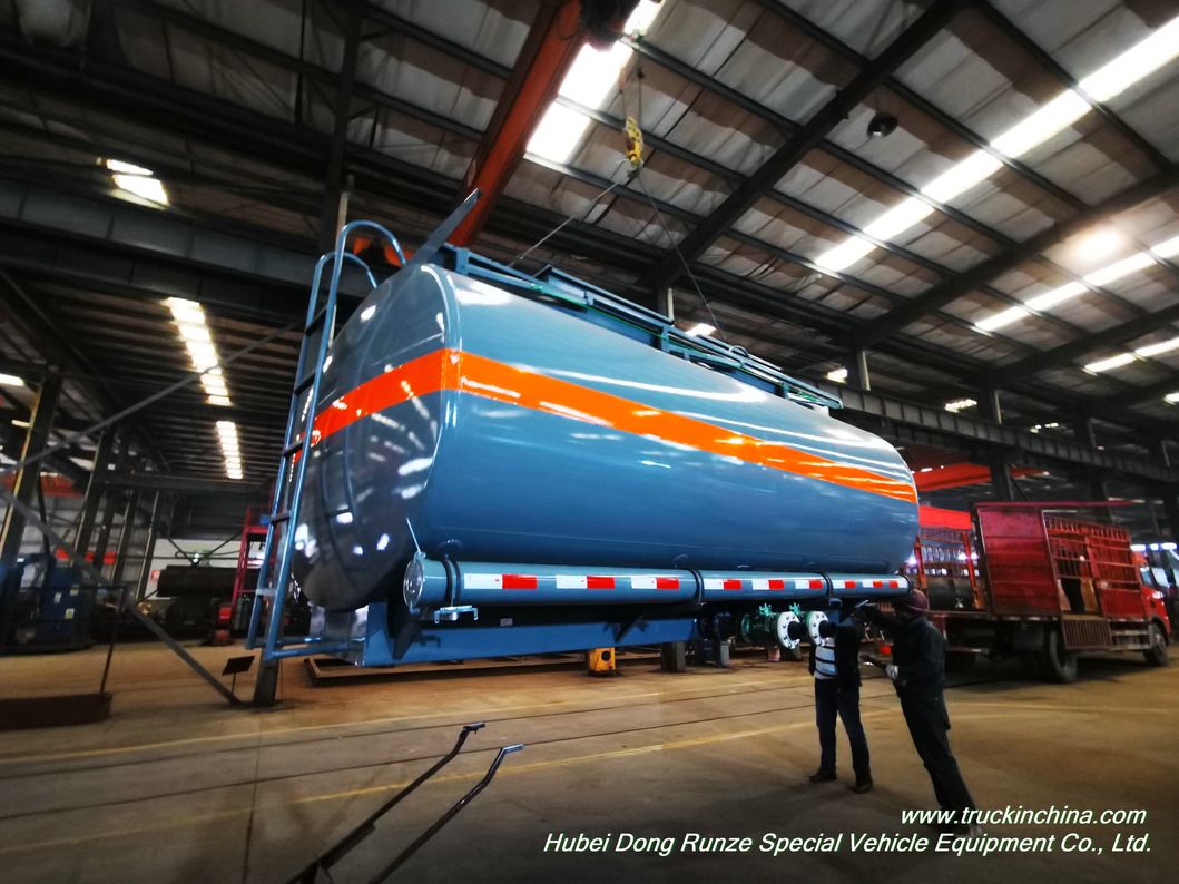 11m3 Transportable Tanks Lined LLDPE 18mm for Hydrochloric Acid, Sulfuric Acid, Sodium Hypochlorite, Phosphoric Acid