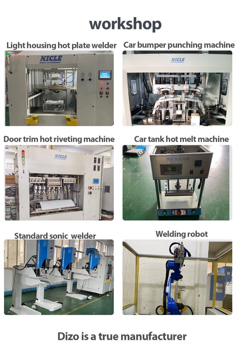 Compact Design Double Sided Plastic Welding Machine Hot Plate Plastic Welding Machine