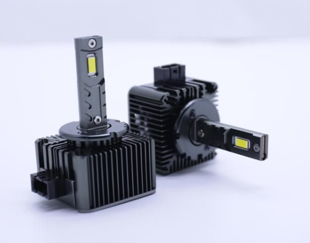 High Low Beam Plug and Play Installation LED Headlight Kit D1s D1r 6000K White 70W 8000lm Auto Lighting System D1s LED Headlight Bulb