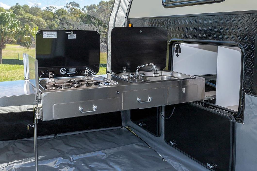 Caravane Australie House Trailer Made in China Manufacturers Australian Standard Offroad Hybrid Camper Trailer Caravan