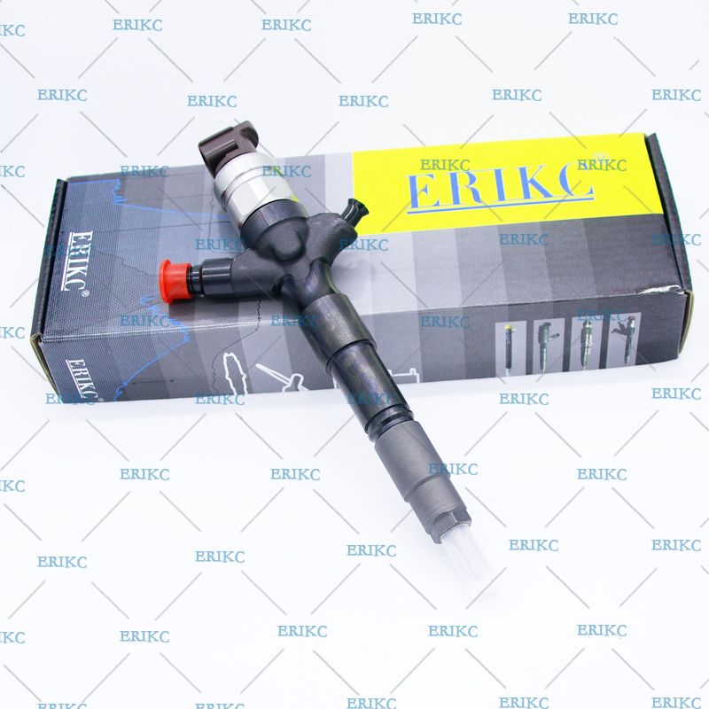 Erikc Diesel Pump Inyector 095000-5250 Denso Genuine Fuel Common Rail Nozzle Injector 095000-5255 OEM 8976024852 for Toyota Hiace Hilux 2.5 D 2kd-Ftv