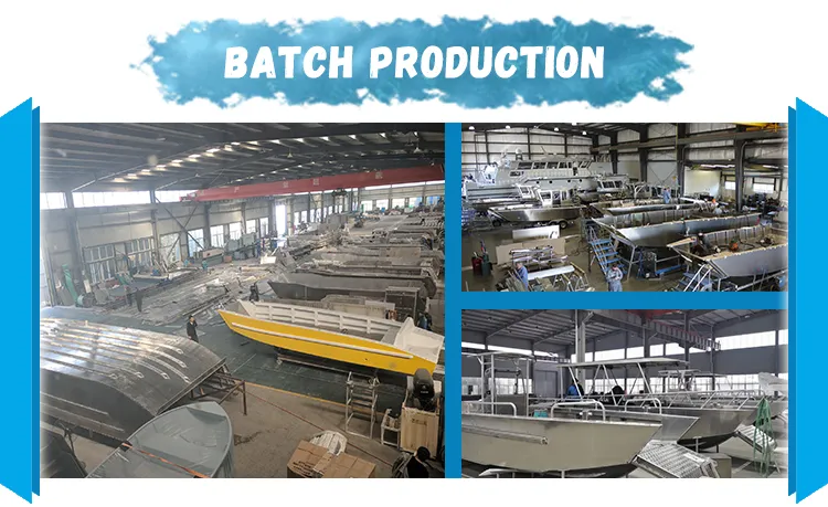 Custom Wholesale Aluminum Deep-V Bottom Fishing Boat