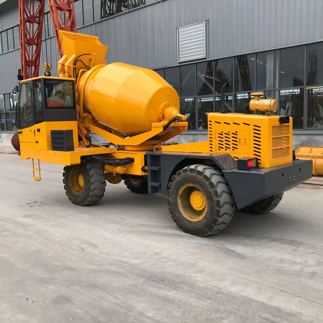 Hongyuan 4cbm Self Loading Mixer Truck Hy400 in Algeria