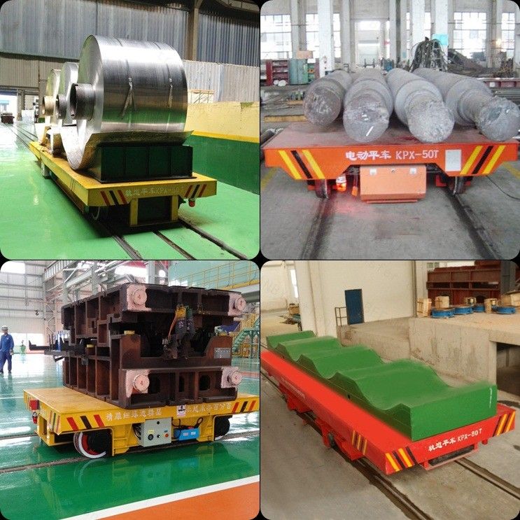 Steel Furnace Ladle Cart on Railway with 2-Axle and 4-Wheel
