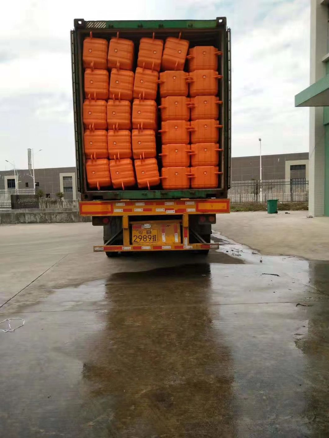 Blue Plastic Floating Pontoon Cube-Popular Type