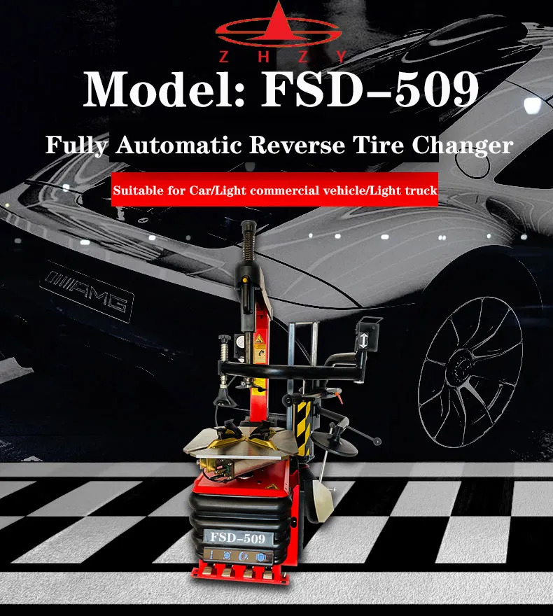 Fostar OEM Warring Eagle Fsd509 Tire Disassembly and Assembly Machine, for Suitable for All Tire Sizes, No Damage to The Hub