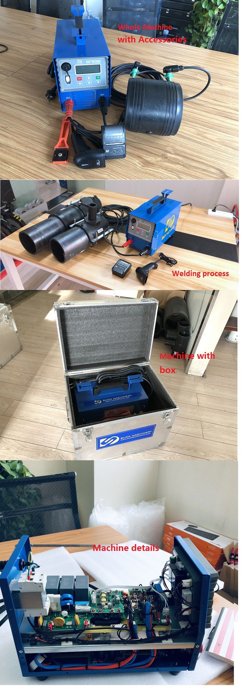 SDE630B Electrofusion Welding Machine/Electrofusion Welding Machine for HDPE/630mm Electrofusion Welding Machine /Electric Welding Equipment