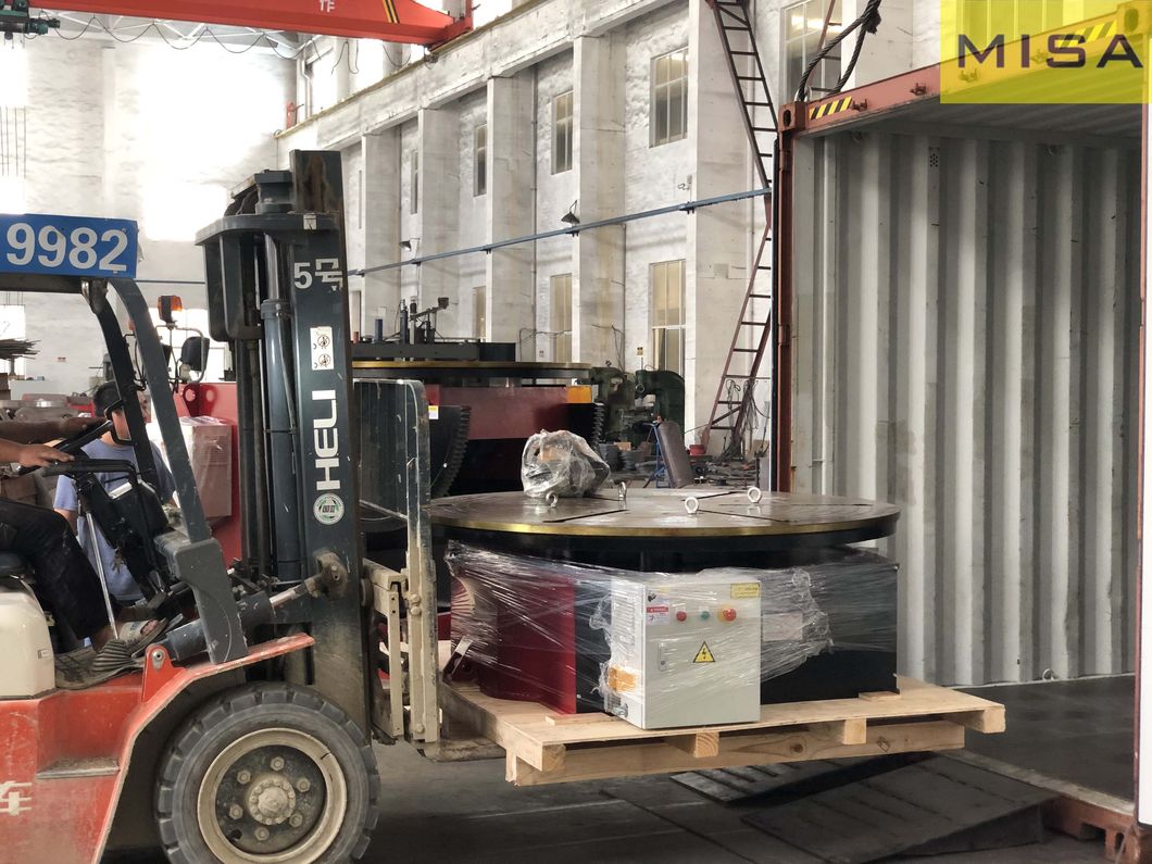 Heavy Duty Welding Turntable Flange Rotaty Equipment