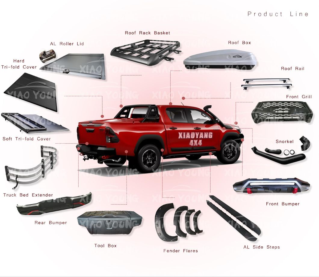 4WD Factory Direct 4X4 Accessories Sport Roll Bar for Hilux Revo Ranger Dmax Triton