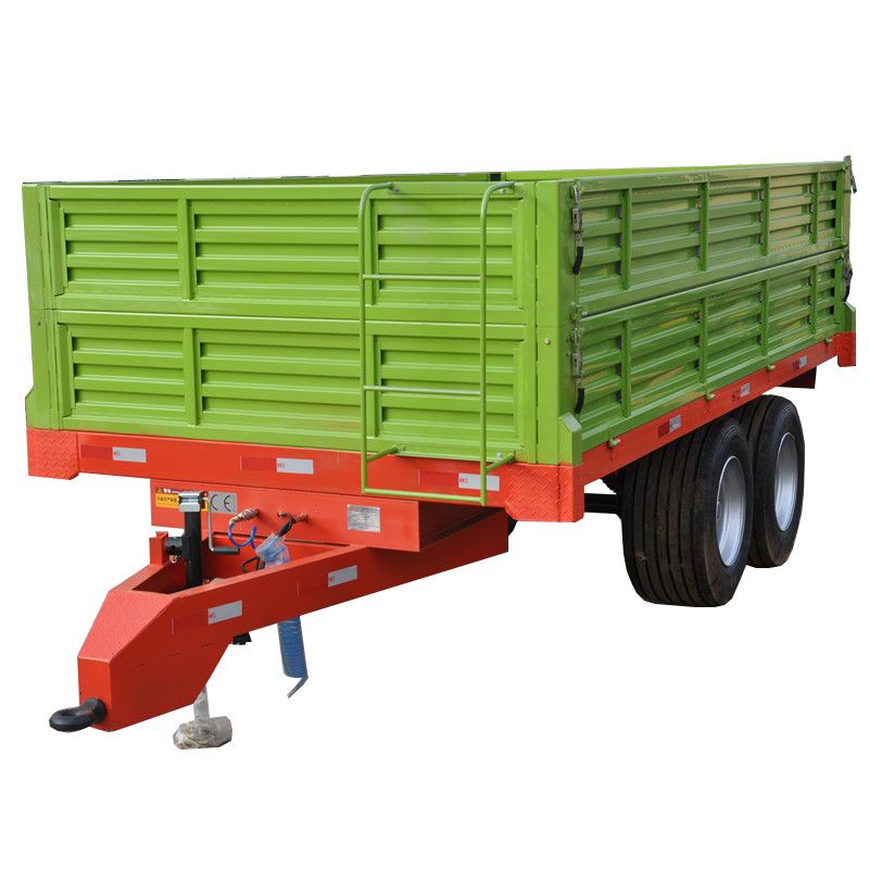 Two Axle 10 Ton Agricultural Tipper Trailer