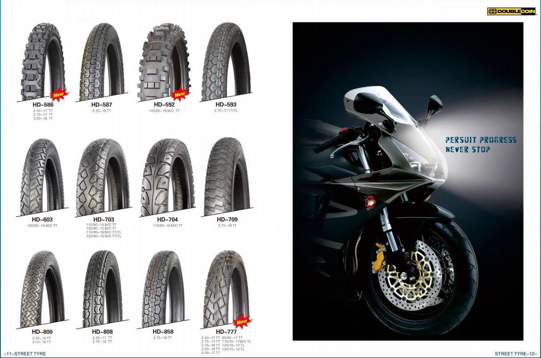 Street Motorcycle Tyre Llantas PARA Moto 2.75-16 2.75-17 2.75-18 3.00-16 3.00-17 3.00-18 3.50-16