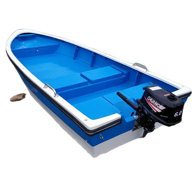 4.3m Sea Fishing Boat with Outboard Engine 18 Horsepower Speed Boats for Sale