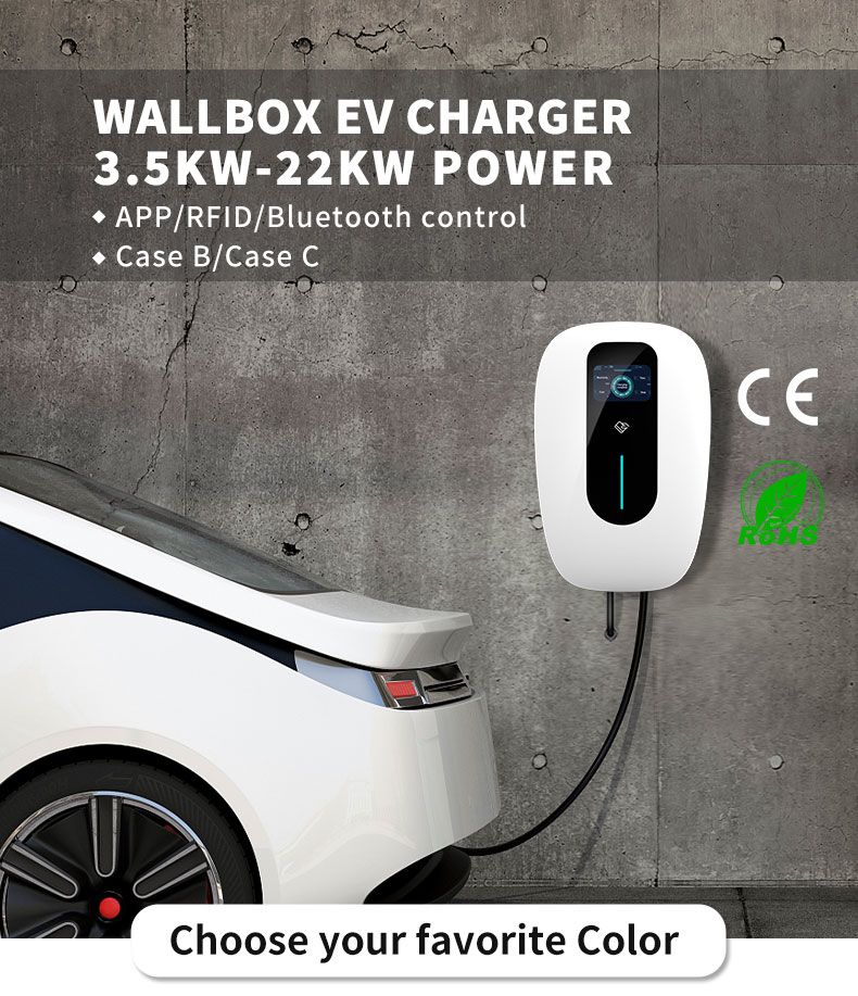 Solar EV Charger Charging Station Wallbox