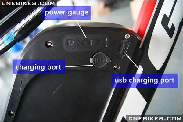 18650 Import Cells 48V 11.6ah Downtube Lithium Battery with Charger for Sale