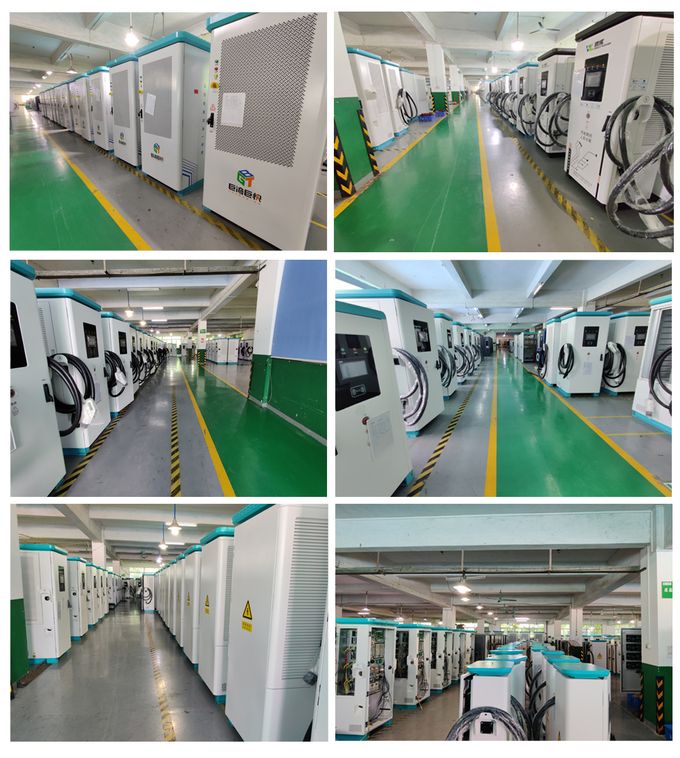 480kw High Power Split Fast DC Charger for Electric Vehicle (EV) 250A Fast Commercial 1-Plus-8 Charging Station