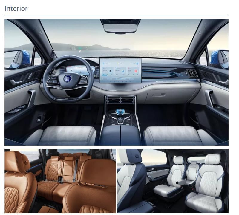 2022 Model New Design Byd Tangev Electric SUV Cars New Energy Vehicles for Sale