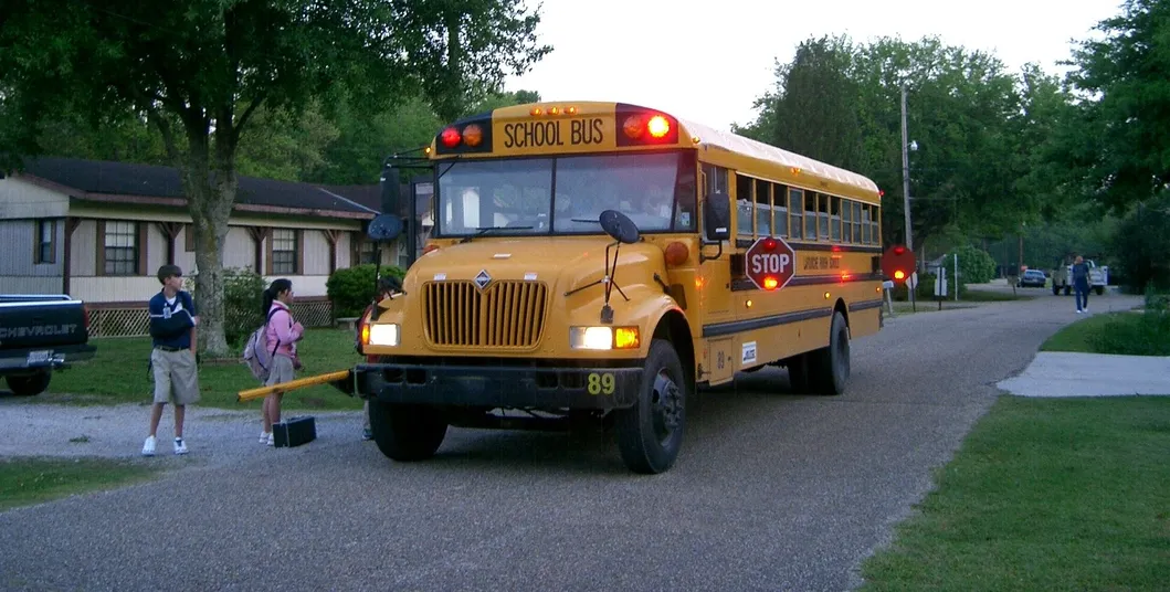 Electronic Stop Sign for School Bus