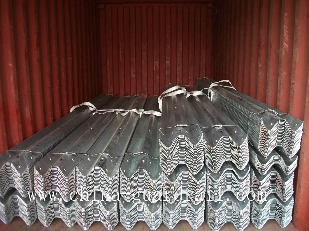 Metal Roadway Traffic Safe System Guardavias W Beam