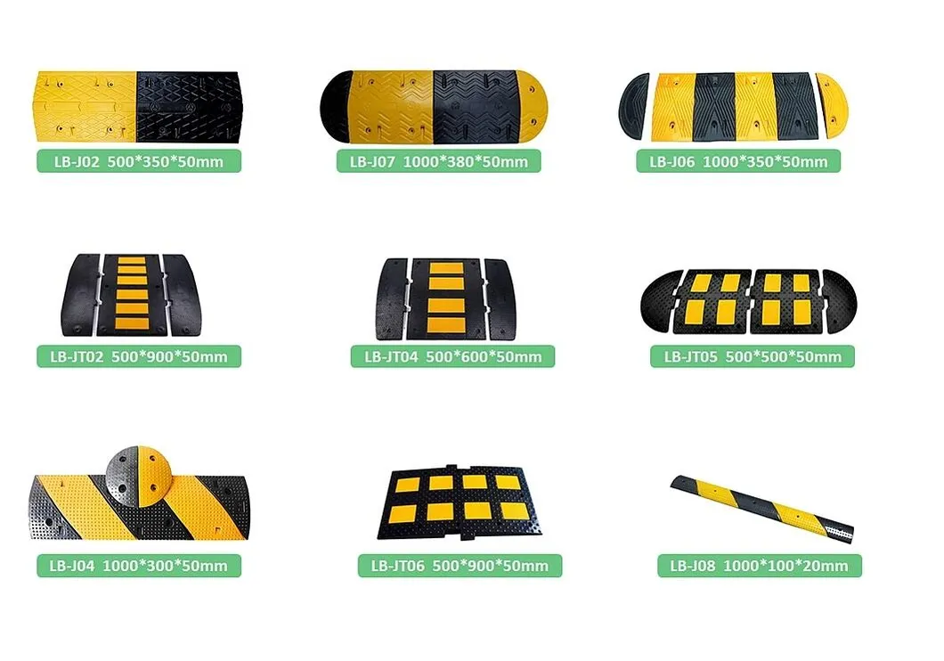 Universally Rubber Speed Bump with High Quality