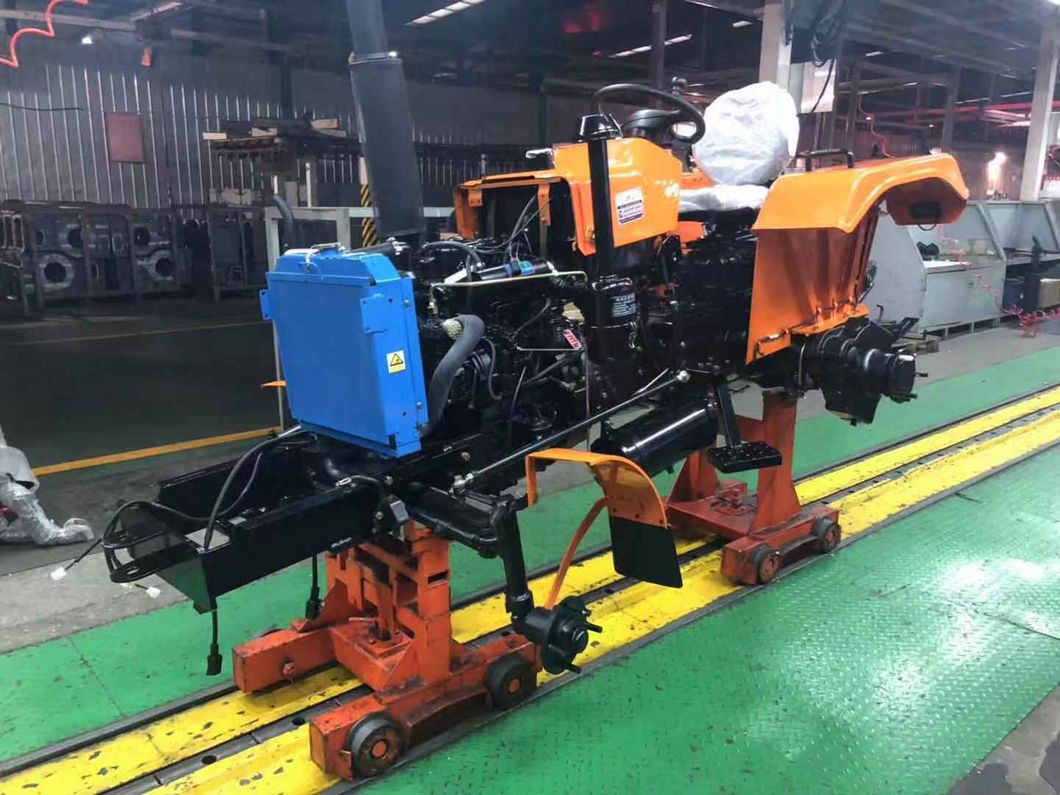Tractor 130HP 4*4WD Farm/Agriculturial/Wheel Tractor with Backhoe