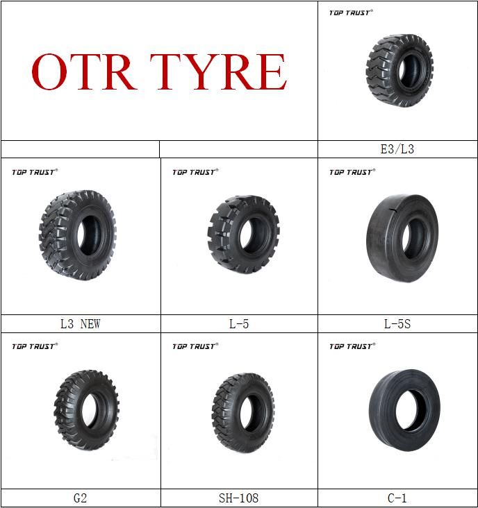 Factory Tyre E3/L3 OTR Tires for Loader Mining Construction