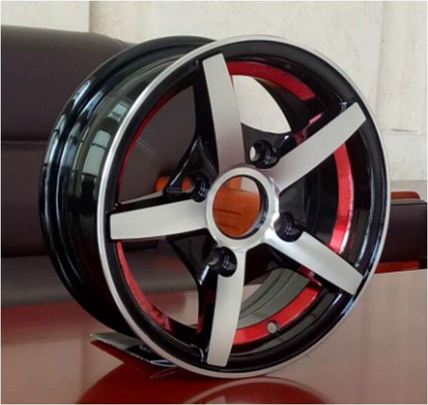 12*5.0/13*5.5/14*6.0inch Alloy Wheel with PCD100-114.3
