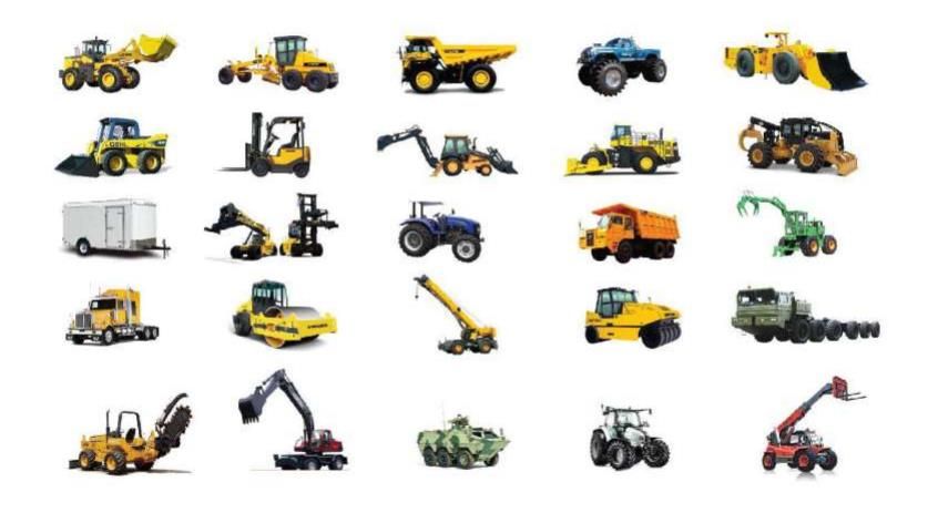 OTR Tire 23.5-25 for Loader and Earthmover with Solid Structure