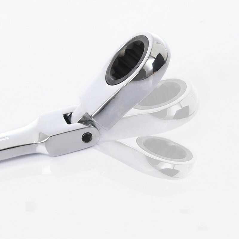 6-32 mm Repair Tools Open End Wrenches Flexible Ratchet Wrench Set to Bike Torque Wrench Spanner