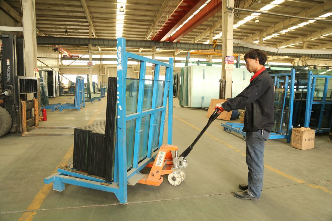 Glass Sorting L Stand Glass Trolley L Type Glass Rack