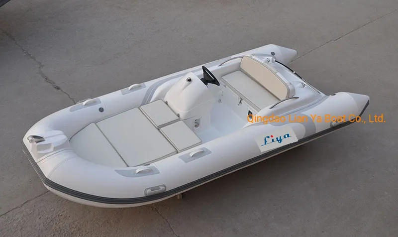 Liya 7people Fishing Boat Hypalon Rigid Inflatable Boat