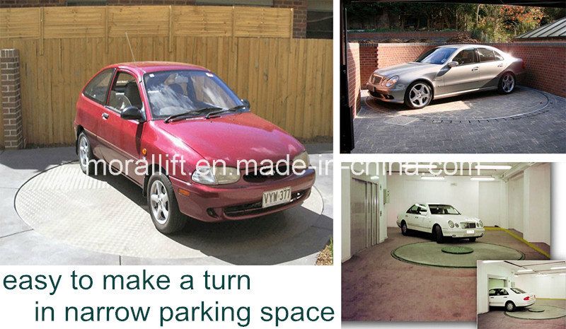 Revolvig Platform Turntable for Park Lots Car Turning