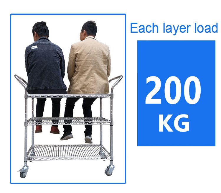Jiagong E-Commerce Sorting Storage Shelving Cart Trolley Shelving Trolley Anti Static Trolley
