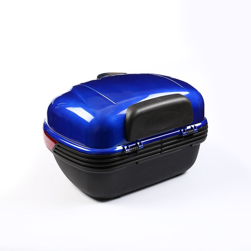 Top Case Motorcycle Tail Box Accessories Motorcycle Tail Box Motorcycle Pannier Bag PVC Motorcycle Trunk