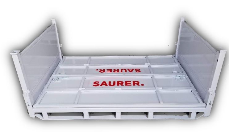 Durable Stackable Metal Cages for Transport and Delivery