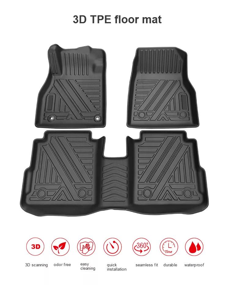 High Quality Auto Parts Car Accessories Trunk Mats for Acura-Mdx-2014