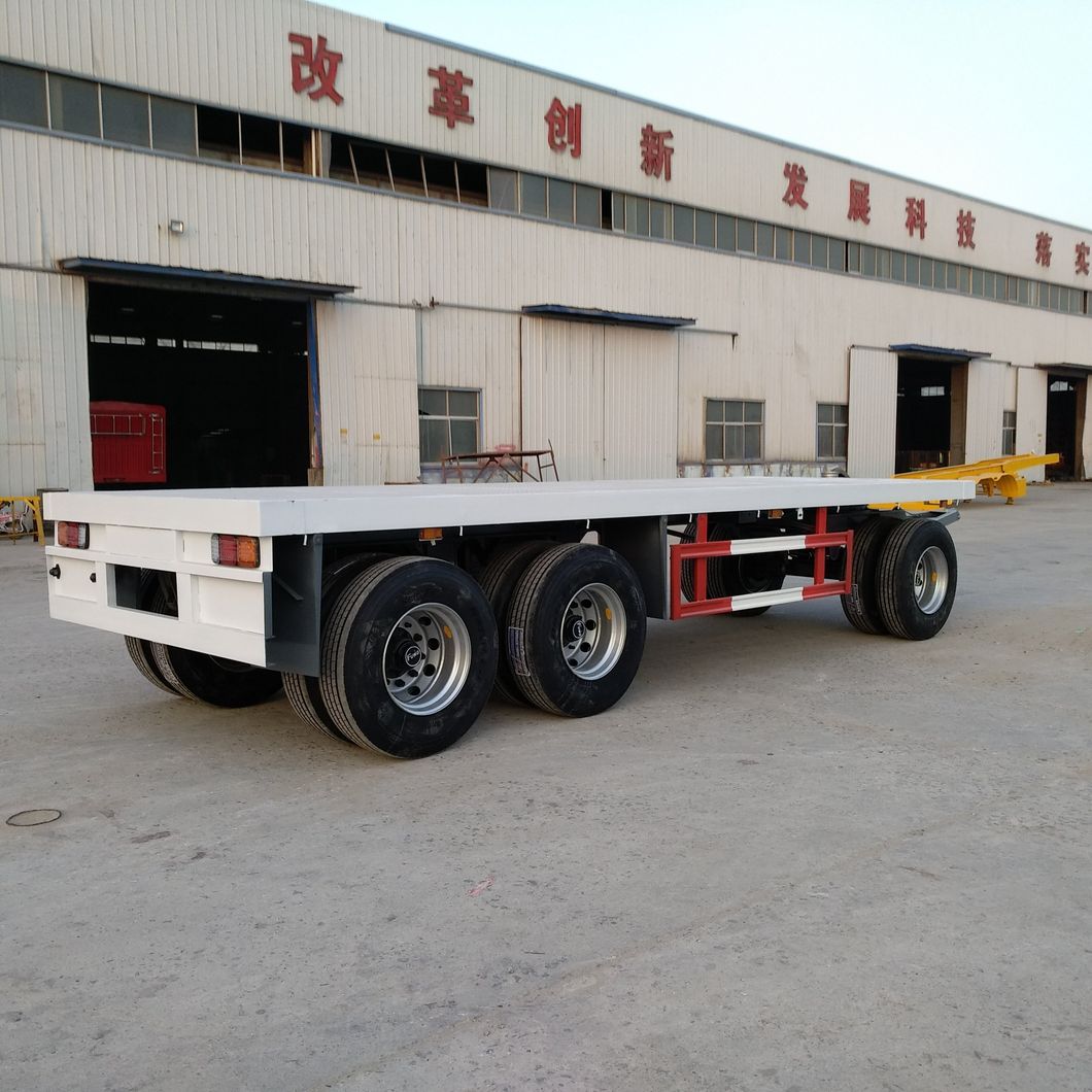Jiyake Factory Price 2/3/4axle Side Wall/Fence/Stake/Skeleton/Flatbed/Hook Truck Full/Semi Trailer for Cargo Transport