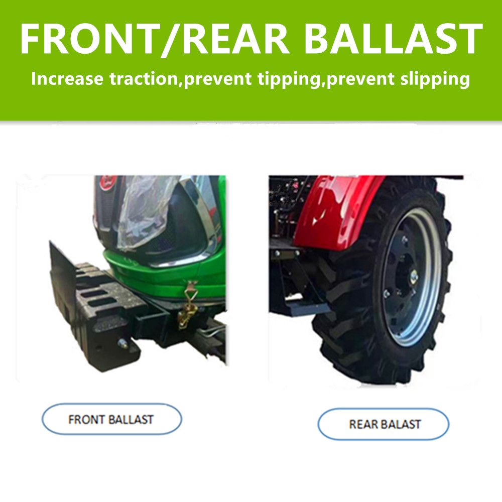 50 HP Powerful 4X4 Small Tractor for Farming