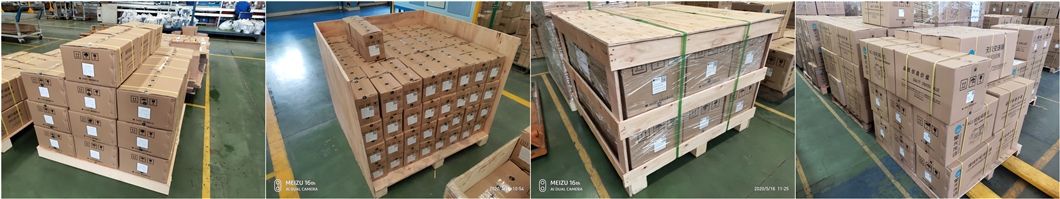 Helical Worm Geared Motor Speed Reducer with Hollow Shaft Flange