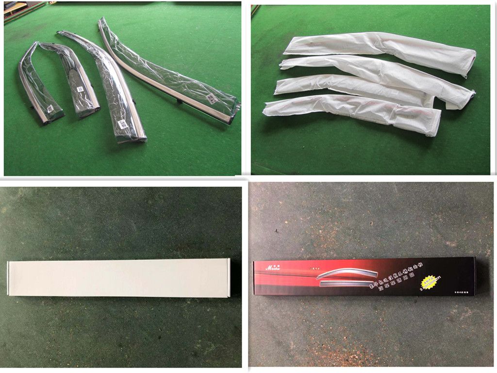 Factory Direct High Quality Auto Wind Deflector VW ID4 / ID6 Window Visor Wind Deflector Rain Guards Air Press Car Body Parts