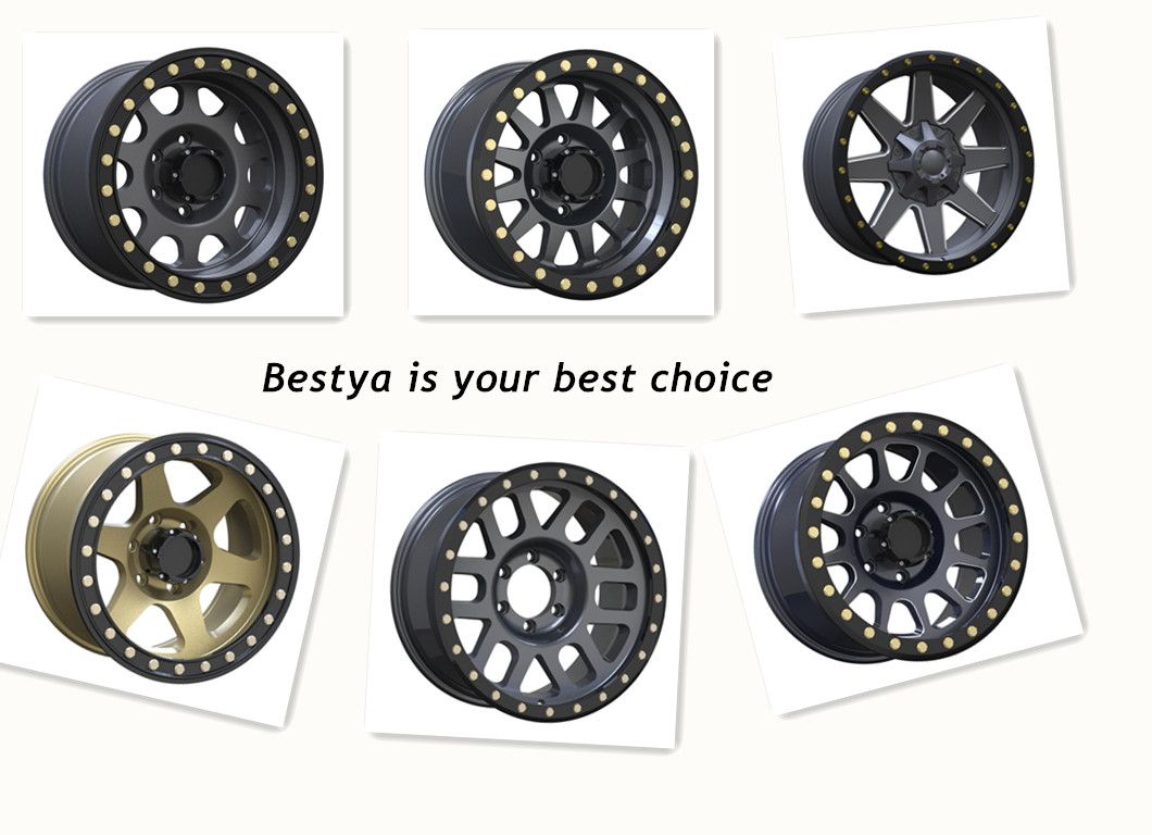 16X8.0 17X8.0 17X9.0 4X4 Offroad SUV Car Alloy Wheels for Toyota, Nissen, Ford