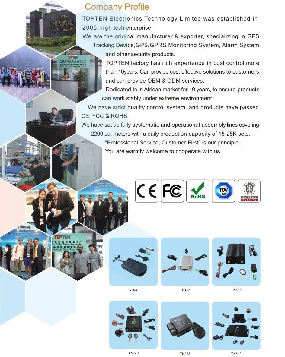 4G OBD-II GPS Car Tracker for Car or Truck (TK408-TN)