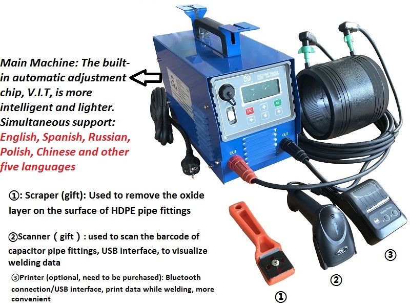 Electrofusion Welding Machine/20mm-315mm Electrofusion Welding Machine/Sde 315b Electrofusion Welder/Butt Fusion Welding Machine/Butt Welder