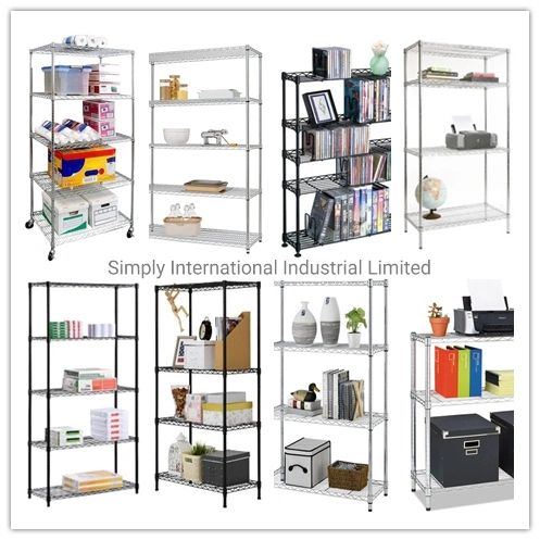 Customized Grocery Warehouse Wire Shelving Storage Rack with Flexible Combination