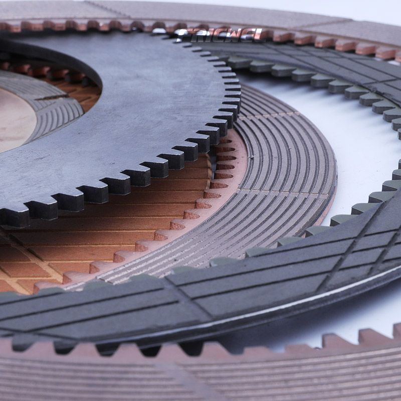 Fricwel OEM Copper Bronze Material Friction Plate Low Wearing Rate (6Y5914) for Engineering Machinery ISO9001: 2015 Ts16949