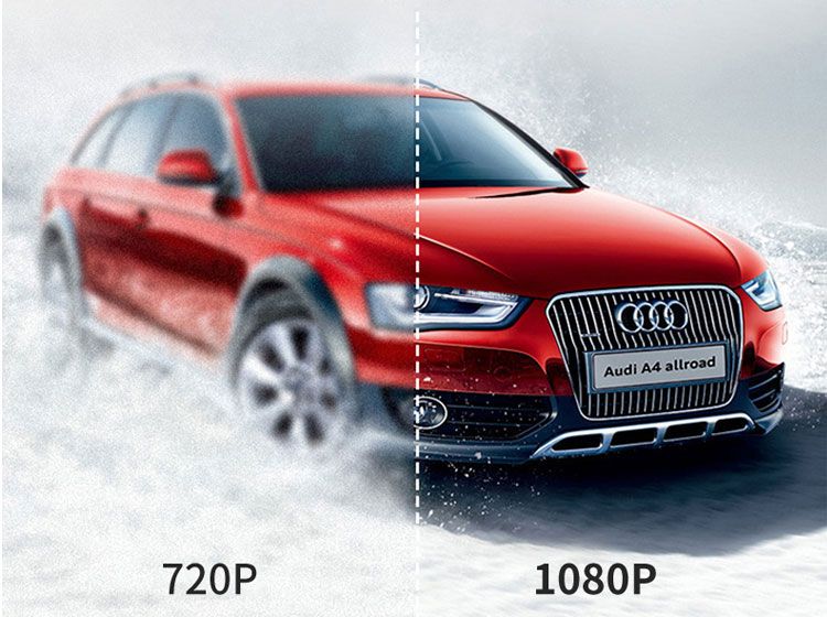 4 Inch IPS Dual Lens FHD 1080P Dash Cam Video Recorder with LED Night Vision Rear View Camcorder Auto Camera Car DVR