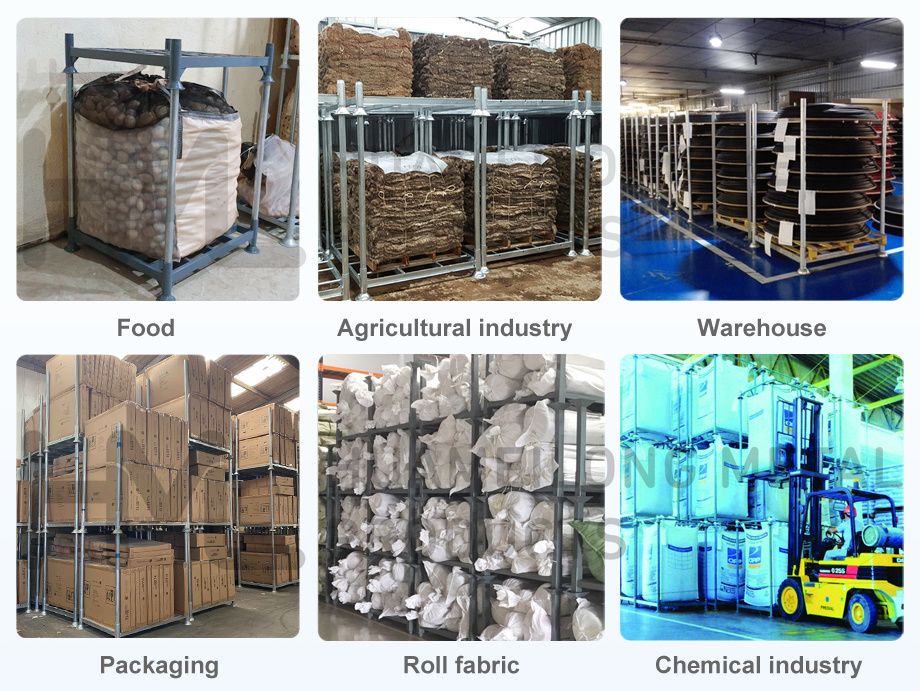 Huameilong Industrial Mobile Racking with Big Bag for Warehouse Storage