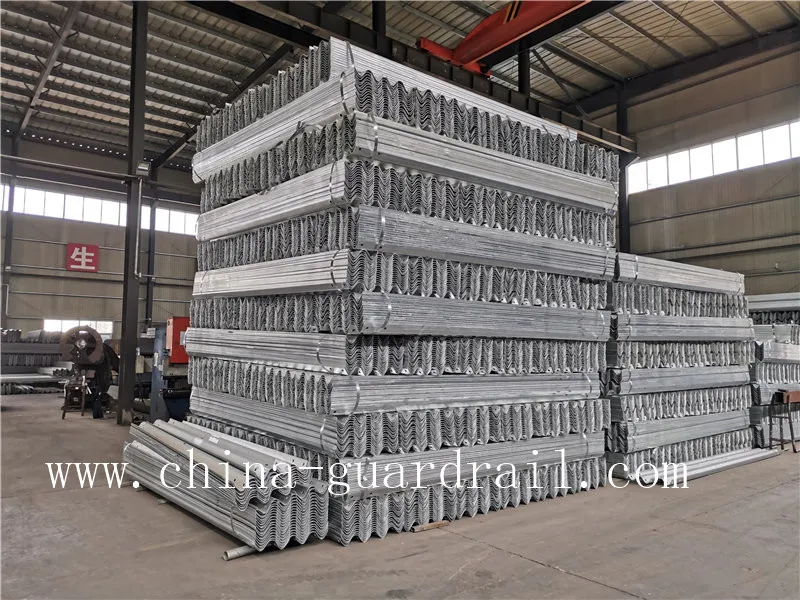 Galvanized Defensa Caminera Steel Guardrail for Road Safety