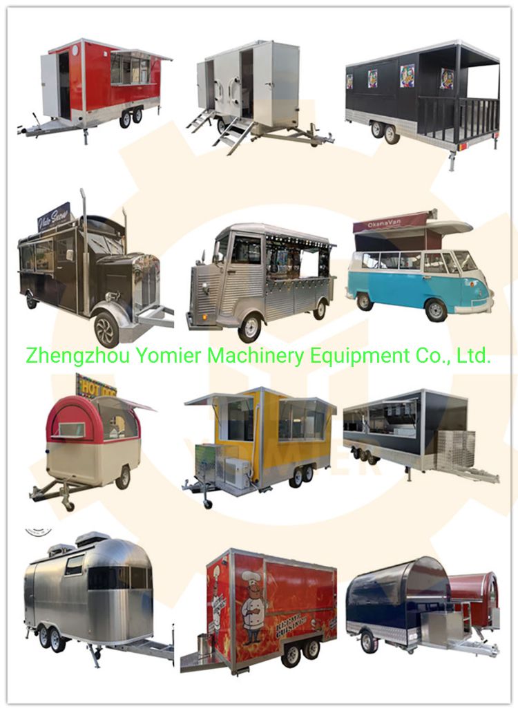 New Zealand Standard Small Deep Fryer Hot Dog Food Vending Truck