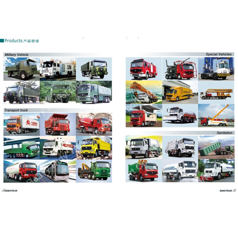 Sinotruk Factory 6 Wheel Dump/Tipper Light Truck