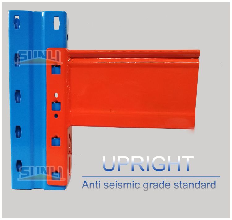 Stainless Steel Warehouse Industrial Supermarket Storage Metal Pallet Rack